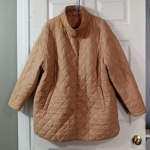 TIME AND TRUE WOMEN'S QUILTING PLUS SIZE WINTER JACKET..